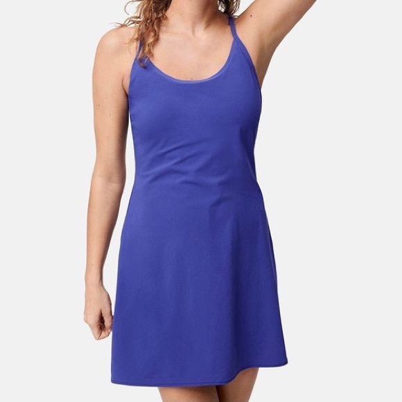 OUTDOOR VOICES Exercise Dress Blue Orchid M - Picture 12 of 13